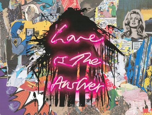 Love On by Mr. Brainwash - Unique